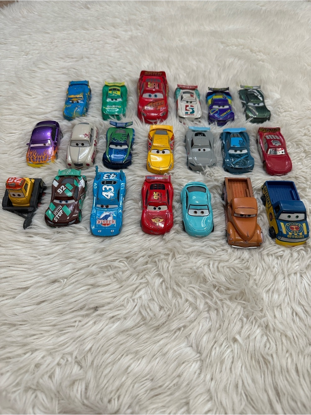 Disney Multicolor Pixar Cars Die-Cast Character Vehicle Set